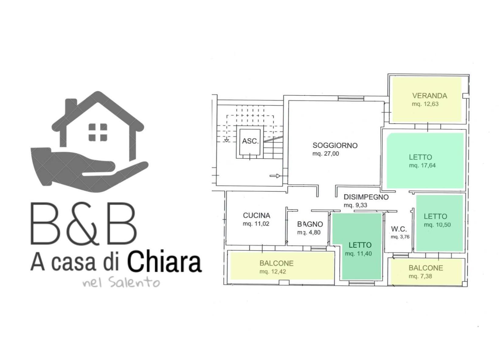 A Casa Di Chiara Apartment Lecce Exterior foto